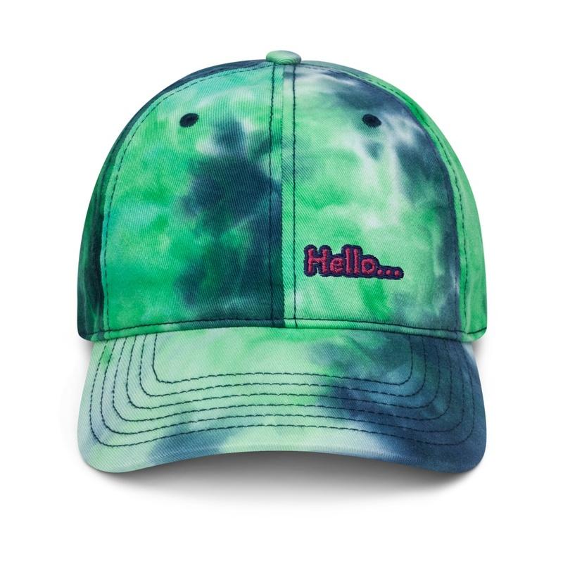 Tie-Dye Dad Hat 100% Cotton.