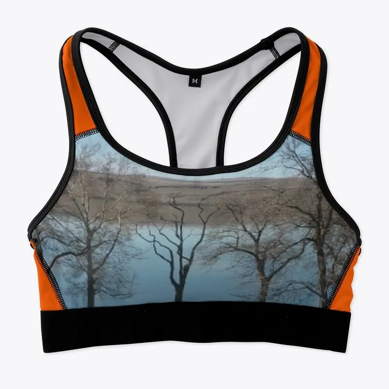 Women sports bra the nature.